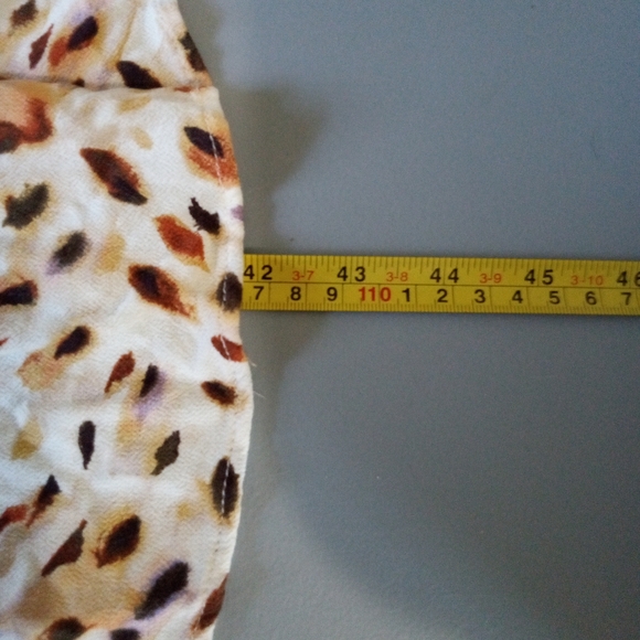 Sofia Vergara Dress XL Maxi Spotted Blousen Style Queen Anne Neckline  Travel - Picture 12 of 14